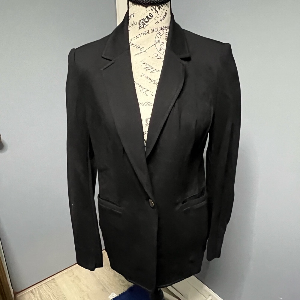 Bar III Classic Black Blazer